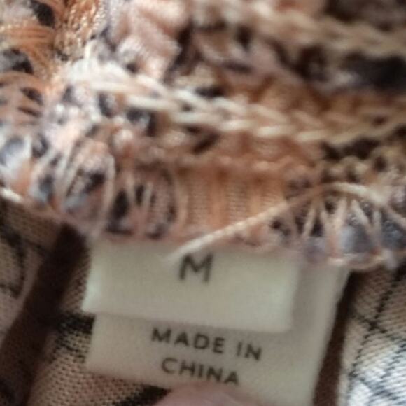 Eloise Bohemian Wide Pants Peach Womens Size Medium - Picture 7 of 7